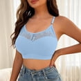 thumbnail image 6 of MOJOGO Breathable Mesh Bras for Women s Wirefree Medium Support Sport Bra Summer Yoga Bralettes S, 6 of 8
