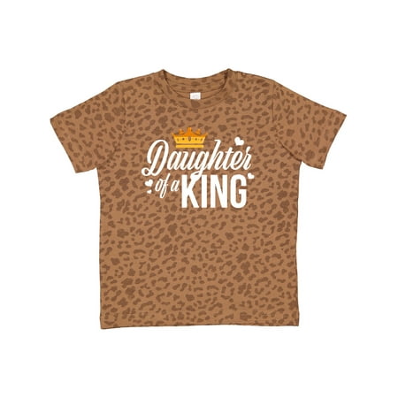 

Inktastic Daughter of a King with Crown Fathers Day White Text Gift Toddler Boy or Toddler Girl T-Shirt