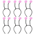 thumbnail image 1 of Here's a refined and engaging product description based on the details you provided:\n\n \n\n**6pcs Lightweight Hair Ball Headbands – Creative Cartoon, 1 of 4