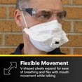 thumbnail image 3 of Respirador desechable 3M N95 vFlex 9105, paquete de 50, 3 of 9