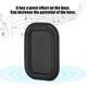 thumbnail image 3 of 4PCS Bass Speaker Plate Passive Radiator Auxiliary Bass Rubber Vibration Plate OvalRectangle 65x45 Black, 3 of 3