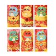 thumbnail image 4 of PFDDRW 6pcs Snake Year New Years Eve Red Envelope Bag 2025 New Style, 4 of 8