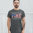 thumbnail image 3 of Tee Hunt Volunteer Fire Fighter T-Shirt Fire and Rescue Courage Patriotic Men's Tee, Charcoal, Medium, 3 of 5