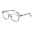 thumbnail image 1 of Women Vintage Classic Radiation Protection Flower Reading Glasses Anti-blue Light Eyeglasses Presbyopia Eyewear Computer Goggles BLUE STRENGTH 2.50, 1 of 1