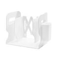 thumbnail image 4 of DEBGFS GH Adjustable Book Stand ABS Retractable Bookends for Shelves Book Support Rack Bookshelf with Pen Holder Office Desk Organizer,white, 4 of 8