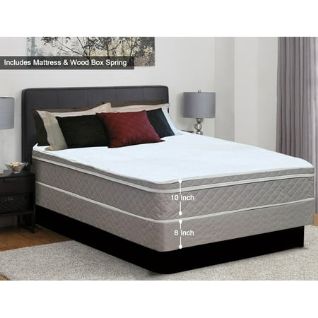 Euro Top Mattress - Continental Sleep 10