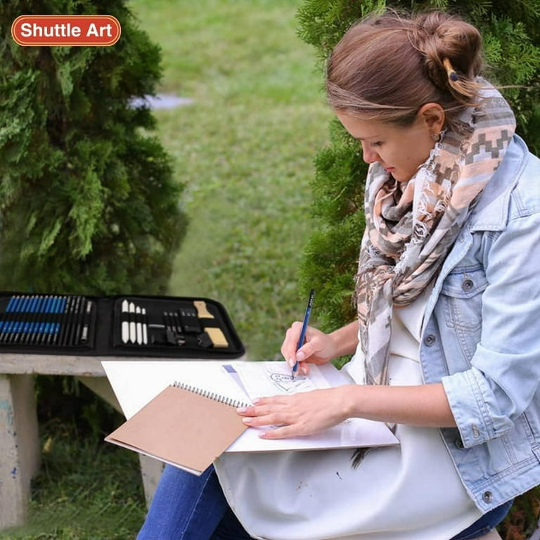 Professional Sketch Pencils Set 37 Pieces With Carry Case photo 8