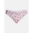 thumbnail image 5 of No Boundaries Cotton Blend Bikini Panties, Women's XS-XXXL, 5 of 5