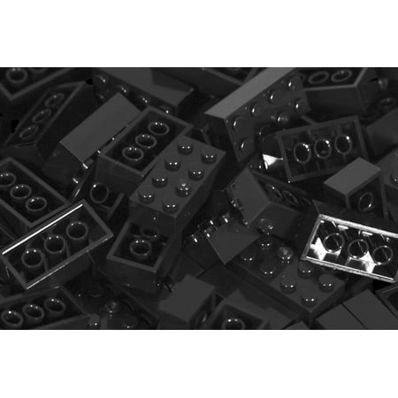 IMEX 2x4 Stud Interlocking Building Bricks Black 100 Pack Compatible With All Major Brands price history on PriceWatchPro