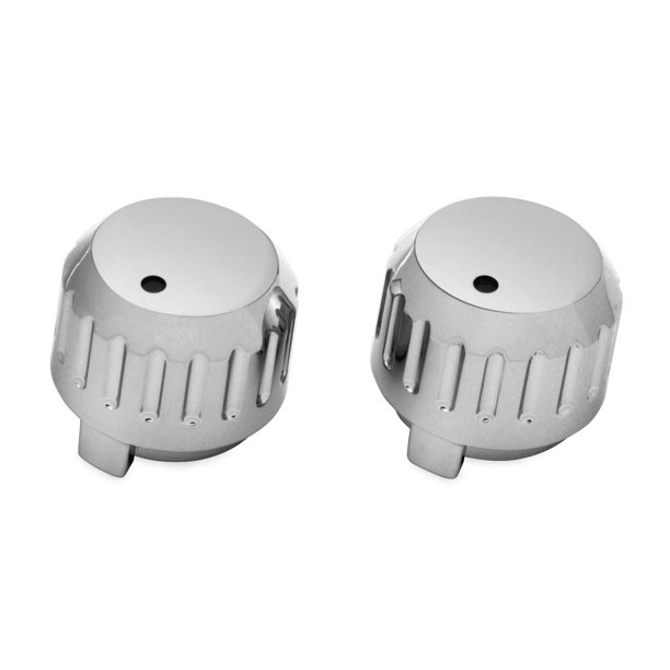 Show Chrome CB Radio Chrome Knobs 2526