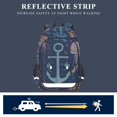 thumbnail image 5 of FORMRS School Backpack 17" Student Travel Bag with Laptop Compartment, Blue Anchor, 5 of 7
