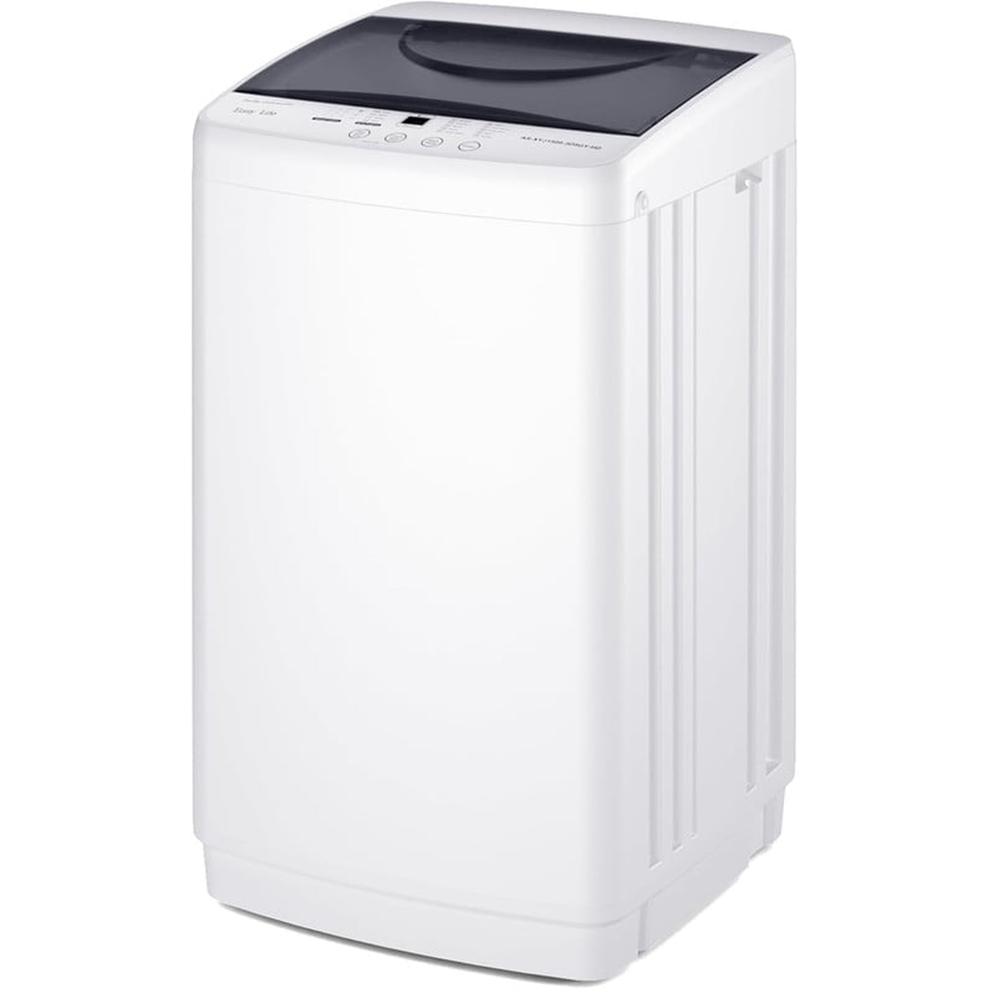 Nextay Portable Washing Machine 7.7 lbs, Full-Automatic Compact Washer, 10 Cycles LED Display for Apartments, Dorms, RV, White