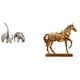 thumbnail image 1 of Estatua de elefante,Estatuas de elefantes de cerámica,figuras de elefantes,decoración,Estatuas de caballos,Estatuas de caballos Figura de caballo Figura de caballo,Escultura de caballo, 1 of 8