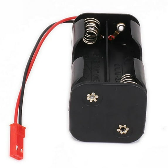 AYYUFE Receiver AA Battery Pack Case Insert Compartment Box for 1/10 RC Model Car HSP