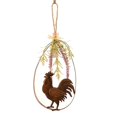 thumbnail image 1 of KOPPERS HOME LAVENDER ROOSTER HANGER - PACK OF 2, 1 of 1