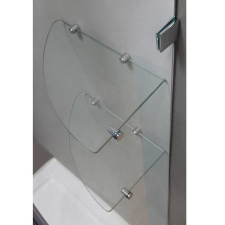 Aston Avalux Gs 39 X 72 Hinged Semi Frameless Shower Door