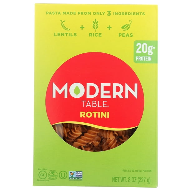 Modern Table'S Lentil Rotini Pasta , 8 Oz
