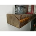 thumbnail image 5 of Rough Cut Décor Solid Spruce Farmhouse Fireplace Mantel Shelf, 60 in. x 5 in., 5 of 5