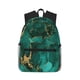 thumbnail image 1 of Disketp Green Gold Glitter Mochila Ligera Clásica con Múltiples Bolsillos, Mochila Casual para Hombre y Mujer, Ideal para Escuela, Trabajo y Viajes, 1 of 6