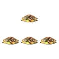 thumbnail image 3 of DOLITY 4Pcs Folding Hinges Edge Hinges for Computer Desk Butler Tray Doors 20x6.5x0.2cm, 3 of 9