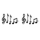 thumbnail image 1 of Music Note Wall Sconce Metal Wall Sconce Candle Holder Wall Mount Tea, 1 of 5