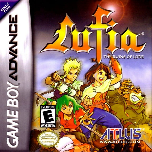 GBA Games: Lufia: The Ruins of Lore Cartridges Only, US Version