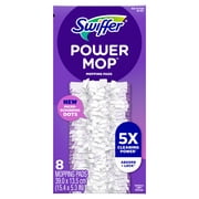 Swiffer PowerMop Multi-Surface Mopping Pad Refills, 8 Count