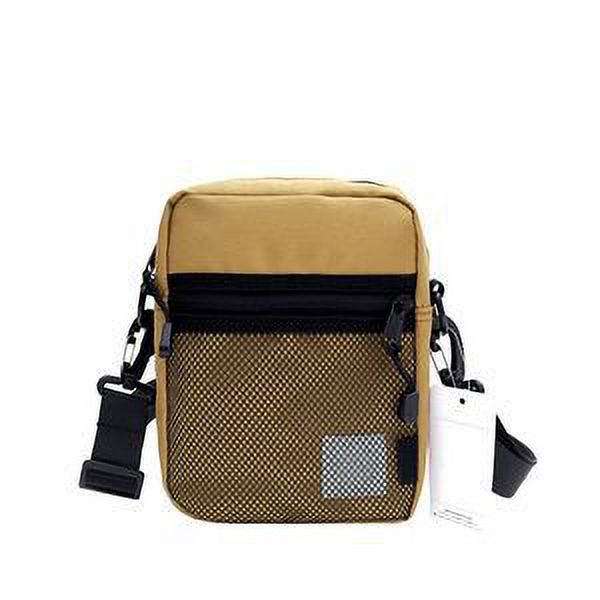 Bolso cruzado para mujer, bolso americano para teléfono móvil, bolso de hombro deportivo, Bolso pequeño con red, bolso informal para estudiantes jóvenes