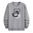 thumbnail image 6 of PNTUTB Men's Casual Crew Neck Long Sleeve Fashion Valentine's Day Print Pullover Comfortable Loose Sweatshirts, 6 of 6