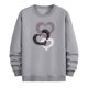 thumbnail image 5 of Ceisia Men Casual Fashion Print Round Neck Pullover Long Sleeve Sweatshirt Gift, 5 of 6