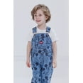 thumbnail image 3 of Disney Mickey Mouse Goofy Donald Duck Toddler Boys Bib Overalls Infant to Big Kid, 3 of 5
