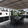 thumbnail image 3 of Waterproof 6.5X6.5Ft Sun Shade Outdoor Rectangle Shade Canopy Uv Block Awning with Stainless D-Rings for Pool Deck and Outdoor Comfort, 3 of 9