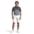 thumbnail image 2 of Ben Hogan Men's & Big Men's Performance Heather Assymetric Short Sleeve Golf Polo Shirt, Sizes S-3XL, 2 of 7