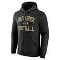 thumbnail image 2 of Men's Black Wake Forest Demon Deacons First Sprint Team Pullover Hoodie, 2 of 3