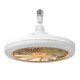 thumbnail image 2 of Luz LED con ventilador de techo y aromaterapia - Ventilador de 3 velocidades súper brillante y súper brillante y de 3 colores - Base de rosca E27 para dormitorio, salón, 2 of 7