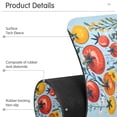 thumbnail image 4 of Yayeee Faucet Mat for Kitchen Sink 14.7" Diatomite Long Splash Guard Pad, Yellow Floral Tomatoes, 2 Pack, 4 of 7