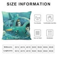 thumbnail image 5 of Custom Octonauts Gup Pillowcase Cushion Cover Design Standard, 5 of 5