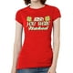 thumbnail image 1 of Mujeres irlandeses estabas desnuda camiseta de manga corta - Roja - 2x grande Gravity Trading Camiseta de manga corta, 1 of 1