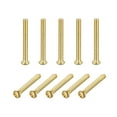 thumbnail image 1 of Unique Bargains M3x25mm Brass Machine Screws, Phillips Pan Head Fastener Bolts 10Pack, 1 of 5