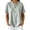 Gray, variant on Women's Short Sleeve Sweatshirts Button Oversized Sweatshirt Casual Solid Color Lightweight Pullover Tops