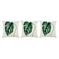 thumbnail image 3 of Moyic Fundas de cojines de hojas de lino para un ambiente relajante Fundas de cojines de sofá elegantes Funda de almohada cómoda Estilo 2 Type1 NO1, 3 of 6