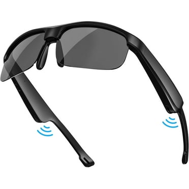 Smart Glasses, Polarized Bluetooth Sunglasses, Built-in Mic & Speakers, Voice Assistant, UV Protection Audio Sunglass