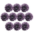 thumbnail image 2 of 2x10pcs Cabezas de Flores de Crisantemo Artificiales para Decoración de Bricolaje Gris Purpúreo perfecl Cabezas de flores artificiales, 2 of 8
