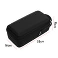 thumbnail image 7 of Hard Carrying Case for Nintendo Switch 2 with Storage Pockets, Zipper & Protector Accessories-Black-A, 7 of 7