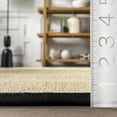thumbnail image 2 of nuLOOM Suki Casual Faux Seagrass Indoor/Outdoor Area Rug, 5' x 8', Suki Black, 2 of 9