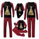 thumbnail image 2 of Conjunto de pijamas navideños familiares con ciervos, madre, niños, adultos, bebés, conjuntos familiares a juego para Navidad 2023, pijamas navideños, ropa familiar, regalo, 2 of 4