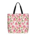 thumbnail image 1 of Fotbe Rose Flowers Bolsa Tote con Estampado para Mujer, Bolsos con Cremallera, Bolsa de Hombro Casual de Gran Capacidad con Bolsillos Internos, 1 of 7