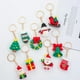 thumbnail image 3 of LLavero de silicona con colgante de árbol de Navidad, muñeco de pegamento suave, regalo de joyería, 3 of 4