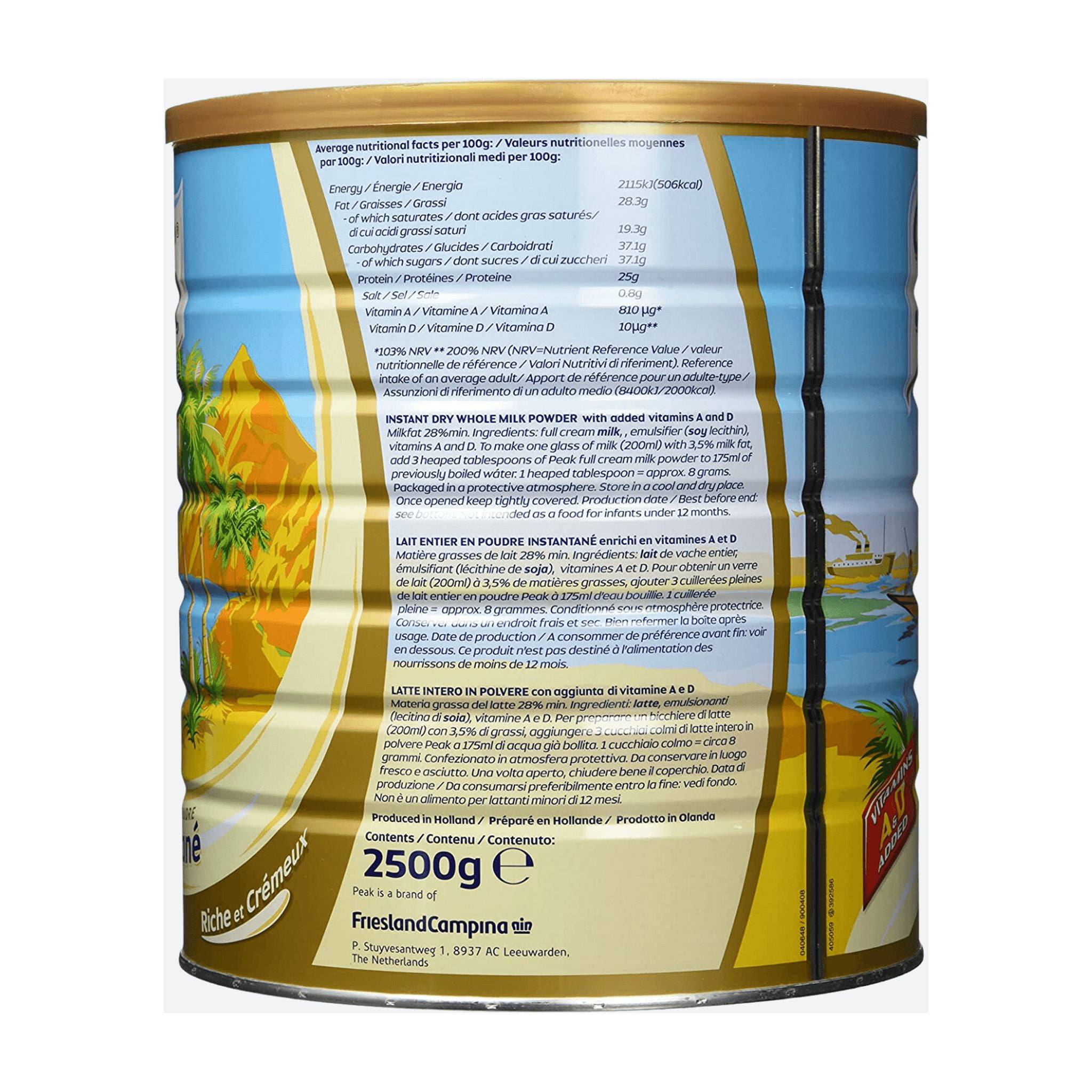 Peak Milk Powder 2500g