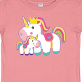 thumbnail image 4 of Inktastic Unicorn Lover Mom Daughter Grandma Grandchild Girls Baby T-Shirt, 4 of 5
